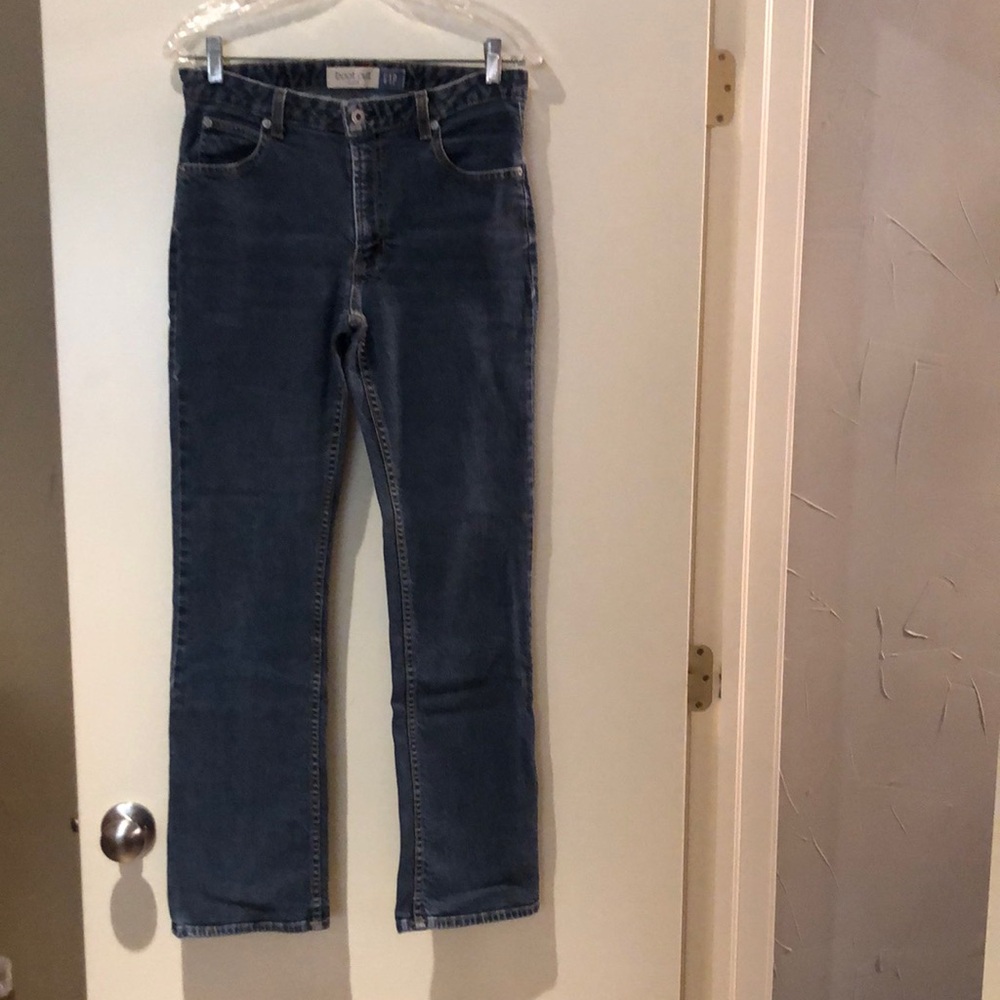 Vintage straight leg zip fly jeans